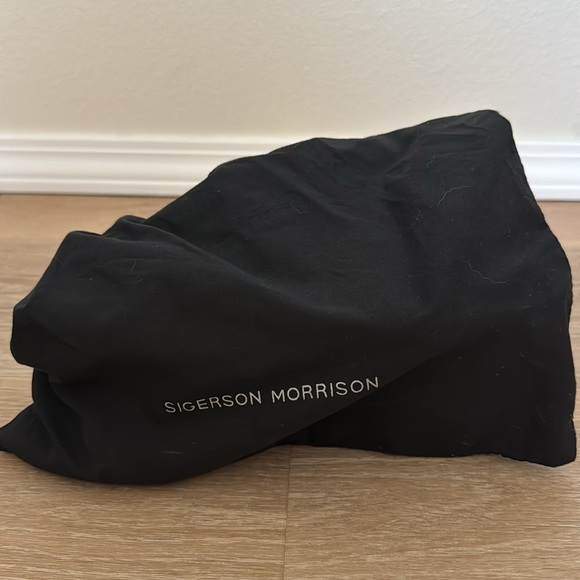 Sigerson Morrison Maddie Braided Suede Wedge Sandals 39.5 - Picture 6 of 7